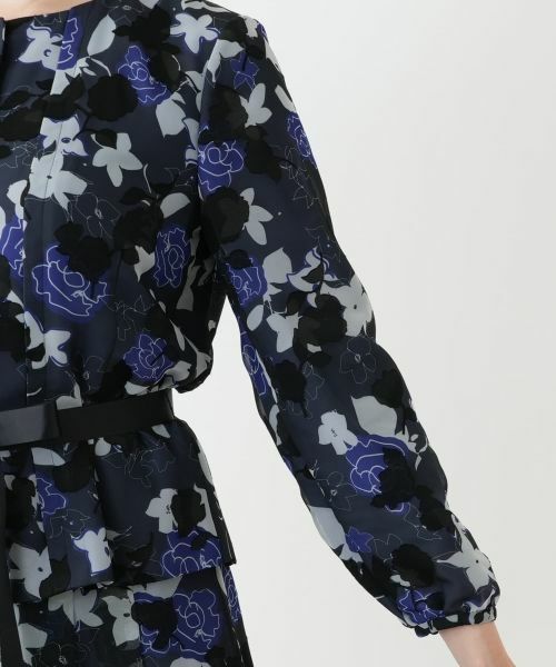 Leilian / レリアン セットアップ | 花柄ブラウススーツ【セレモニー】【Leilian WHITE LABEL】 | 詳細10