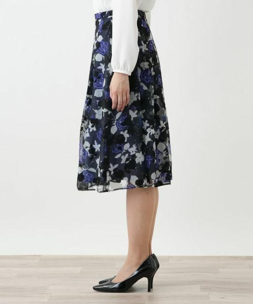 Leilian / レリアン セットアップ | 花柄ブラウススーツ【セレモニー】【Leilian WHITE LABEL】 | 詳細15