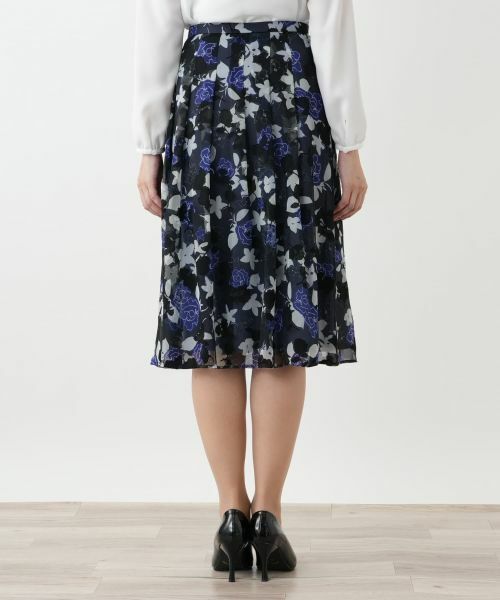 Leilian / レリアン セットアップ | 花柄ブラウススーツ【セレモニー】【Leilian WHITE LABEL】 | 詳細16