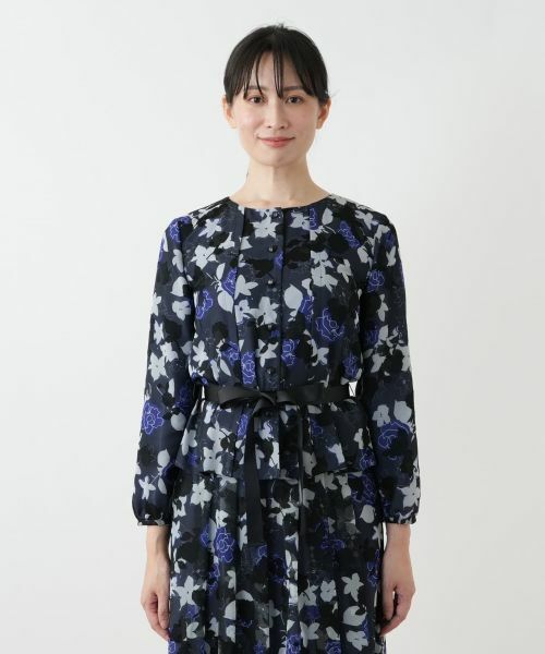 Leilian / レリアン セットアップ | 花柄ブラウススーツ【セレモニー】【Leilian WHITE LABEL】 | 詳細5