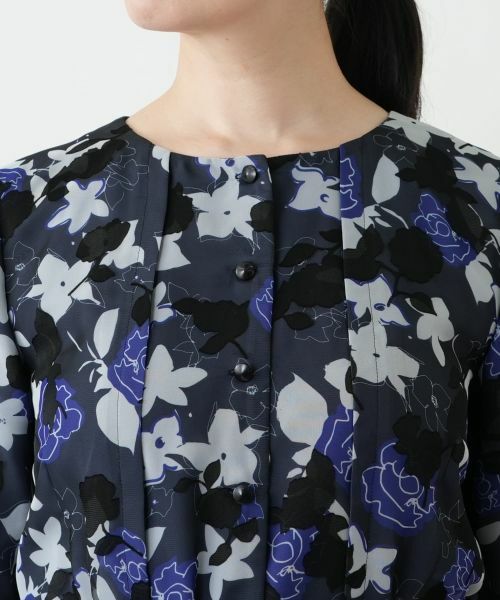 Leilian / レリアン セットアップ | 花柄ブラウススーツ【セレモニー】【Leilian WHITE LABEL】 | 詳細8