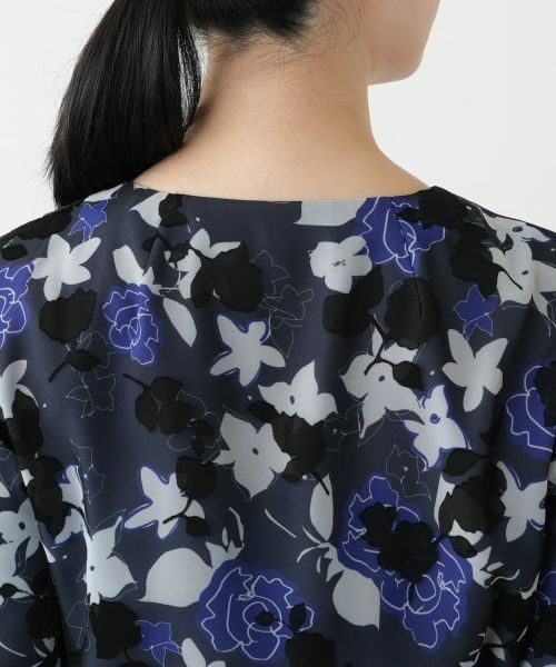Leilian / レリアン セットアップ | 花柄ブラウススーツ【セレモニー】【Leilian WHITE LABEL】 | 詳細9