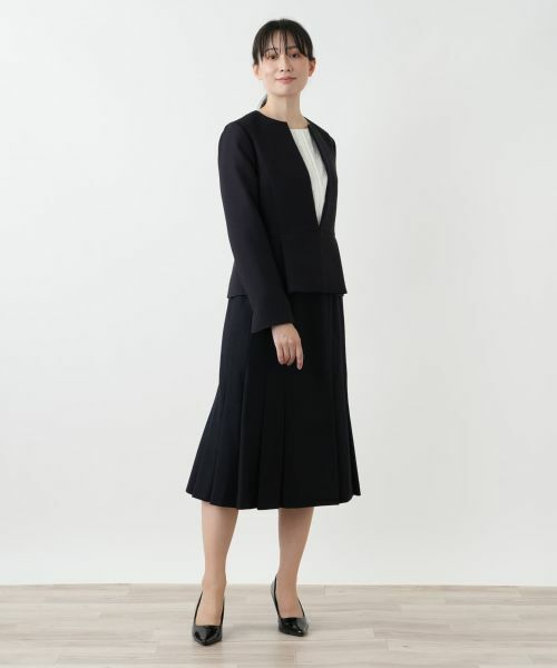 Leilian / レリアン テーラードジャケット | ペプラムジャケット【セレモニー】【Leilian WHITE LABEL】 | 詳細4
