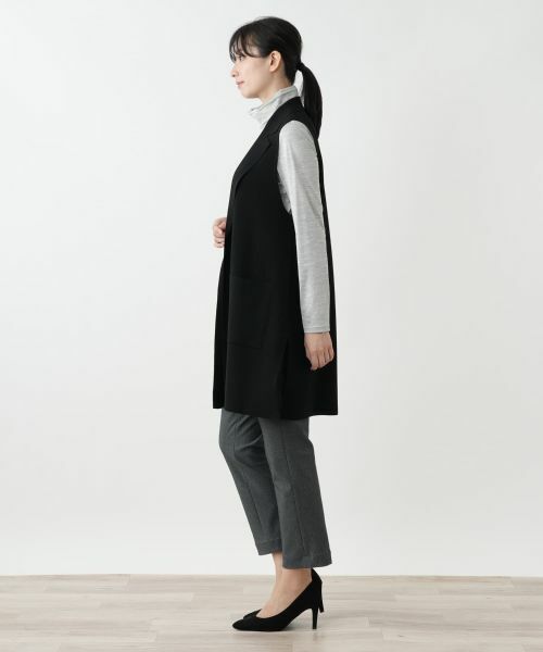 Leilian / レリアン テーラードジャケット | ロングジレ【Leilian WHITE LABEL】 | 詳細2