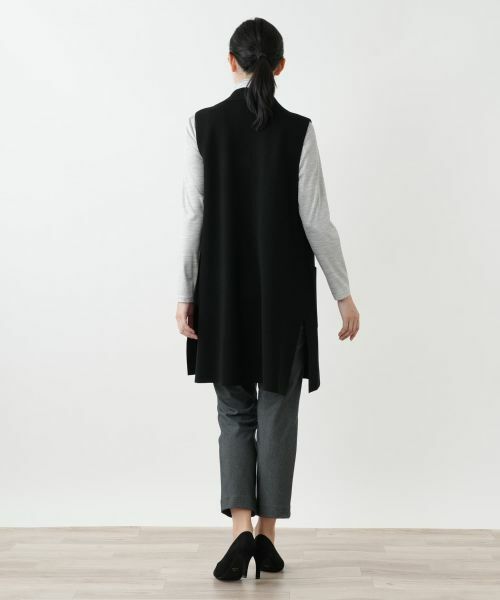 Leilian / レリアン テーラードジャケット | ロングジレ【Leilian WHITE LABEL】 | 詳細3