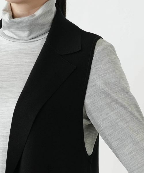 Leilian / レリアン テーラードジャケット | ロングジレ【Leilian WHITE LABEL】 | 詳細9