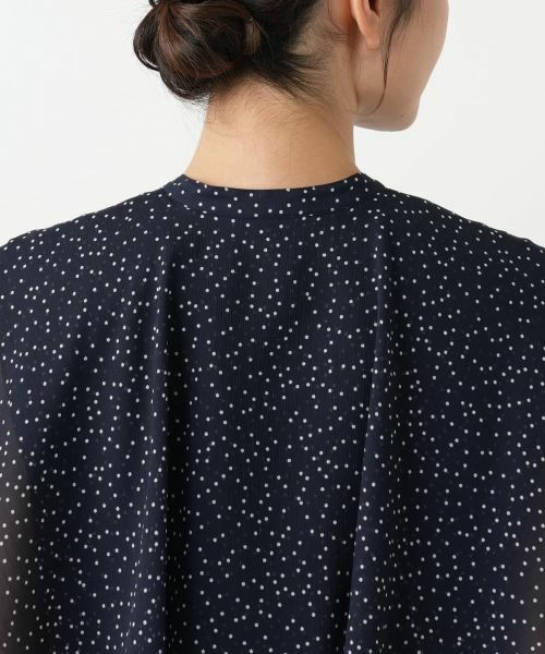 Leilian / レリアン シャツ・ブラウス | ドットレイヤードブラウス | 詳細11