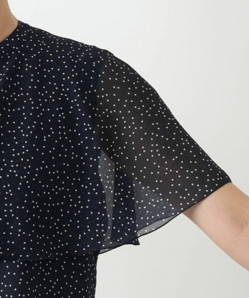 Leilian / レリアン シャツ・ブラウス | ドットレイヤードブラウス | 詳細12