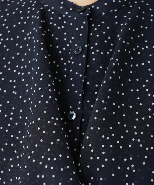 Leilian / レリアン シャツ・ブラウス | ドットレイヤードブラウス | 詳細14