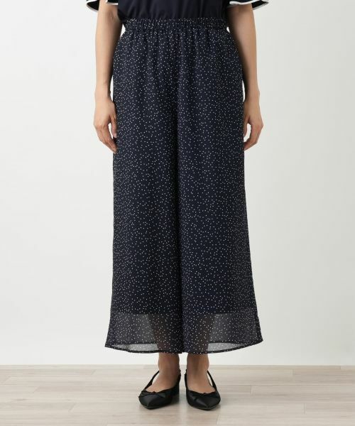 Leilian / レリアン その他パンツ | ドットフレアパンツ | 詳細7