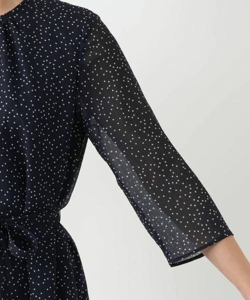 Leilian / レリアン ドレス | ドットフレアワンピース | 詳細13