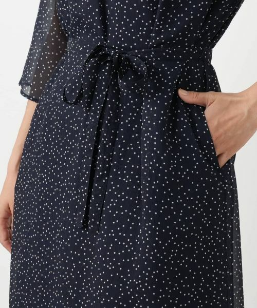 Leilian / レリアン ドレス | ドットフレアワンピース | 詳細14