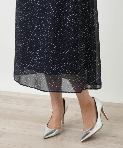 Leilian / レリアン ドレス | ドットフレアワンピース | 詳細15