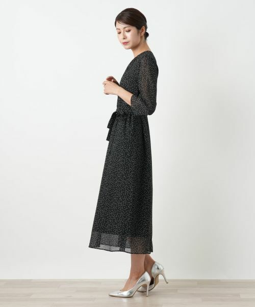 Leilian / レリアン ドレス | ドットフレアワンピース | 詳細2