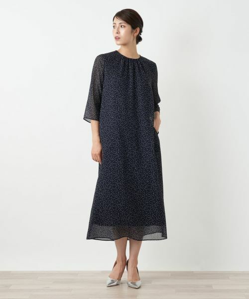 Leilian / レリアン ドレス | ドットフレアワンピース | 詳細7