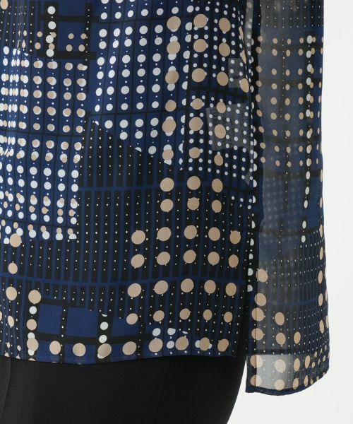 Leilian / レリアン シャツ・ブラウス | ボウタイドットブラウス【ROCHAS Premiere】 | 詳細11