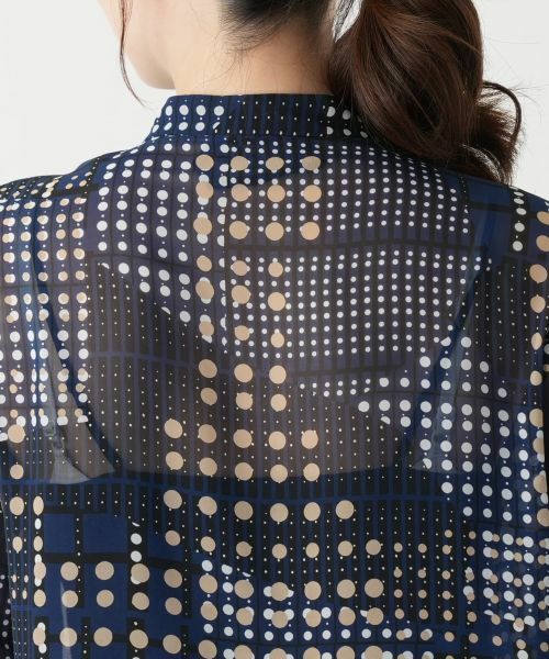 Leilian / レリアン シャツ・ブラウス | ボウタイドットブラウス【ROCHAS Premiere】 | 詳細8