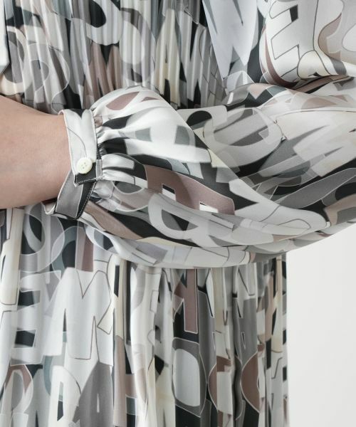 Leilian / レリアン シャツ・ブラウス | プリントボウタイブラウス【ROCHAS Premiere】 | 詳細11