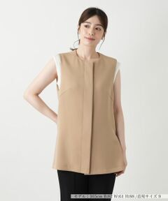 Leilian / レリアン テーラードジャケット | 比翼ベスト【ROCHAS Premiere】