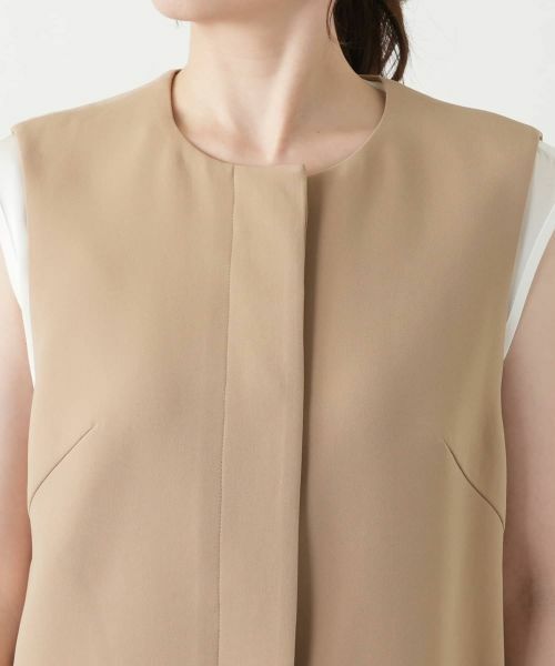 Leilian / レリアン テーラードジャケット | 比翼ベスト【ROCHAS Premiere】 | 詳細10