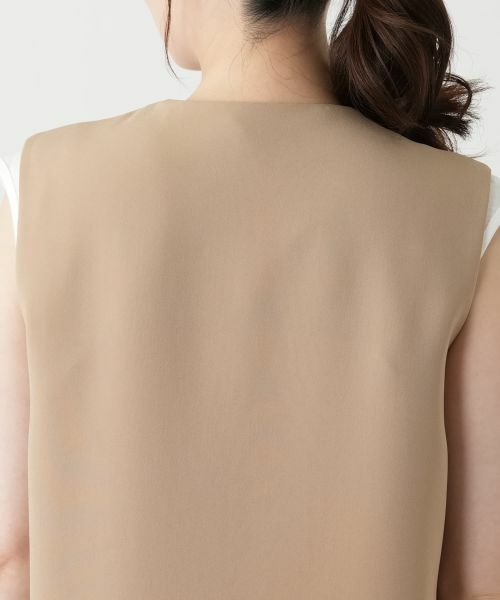 Leilian / レリアン テーラードジャケット | 比翼ベスト【ROCHAS Premiere】 | 詳細11