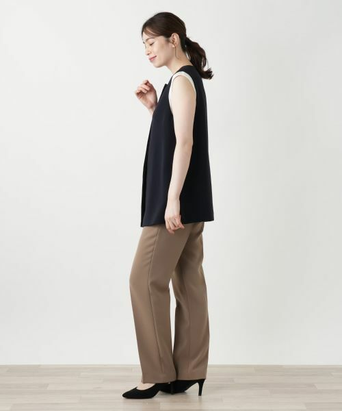 Leilian / レリアン テーラードジャケット | 比翼ベスト【ROCHAS Premiere】 | 詳細2