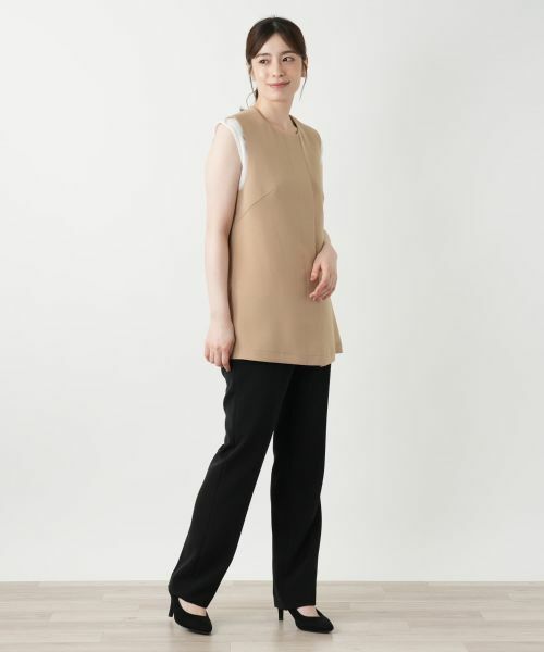 Leilian / レリアン テーラードジャケット | 比翼ベスト【ROCHAS Premiere】 | 詳細4