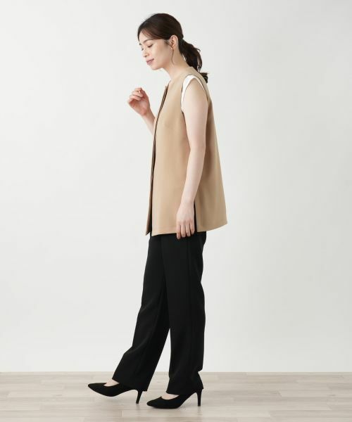 Leilian / レリアン テーラードジャケット | 比翼ベスト【ROCHAS Premiere】 | 詳細5