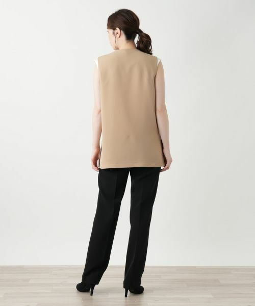 Leilian / レリアン テーラードジャケット | 比翼ベスト【ROCHAS Premiere】 | 詳細6