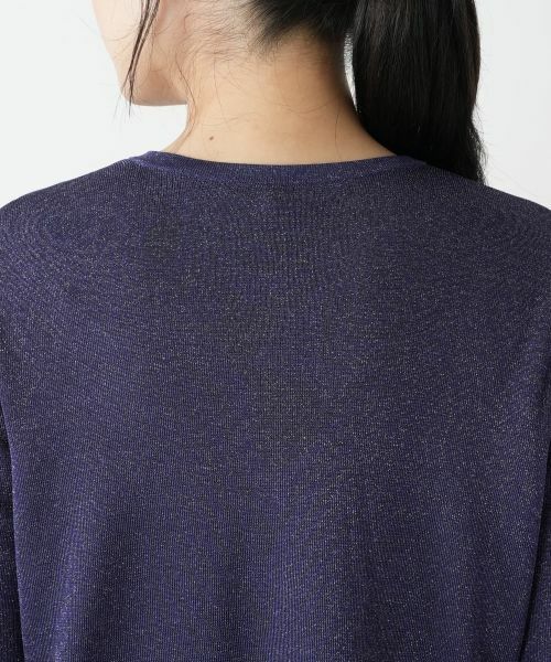 Leilian / レリアン カーディガン・ボレロ | ラメニットカーディガン | 詳細14