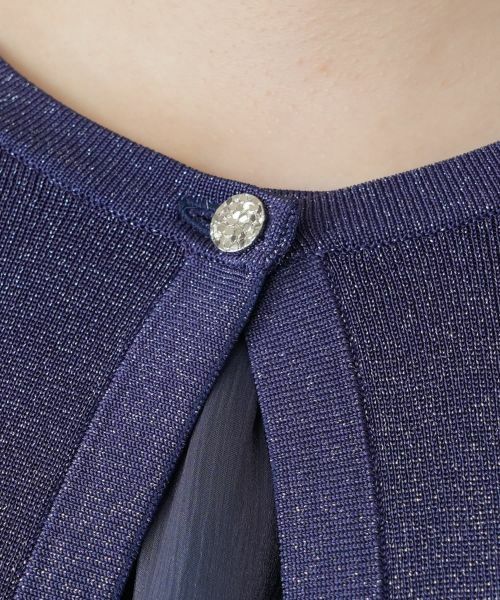 Leilian / レリアン カーディガン・ボレロ | ラメニットカーディガン | 詳細16