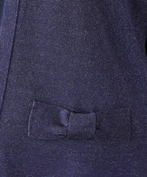 Leilian / レリアン カーディガン・ボレロ | ラメニットカーディガン | 詳細18