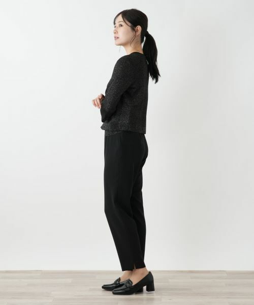 Leilian / レリアン カーディガン・ボレロ | ラメニットカーディガン | 詳細5