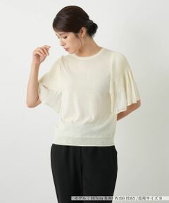 Leilian / レリアン ニット・セーター | プリーツスリーブニット