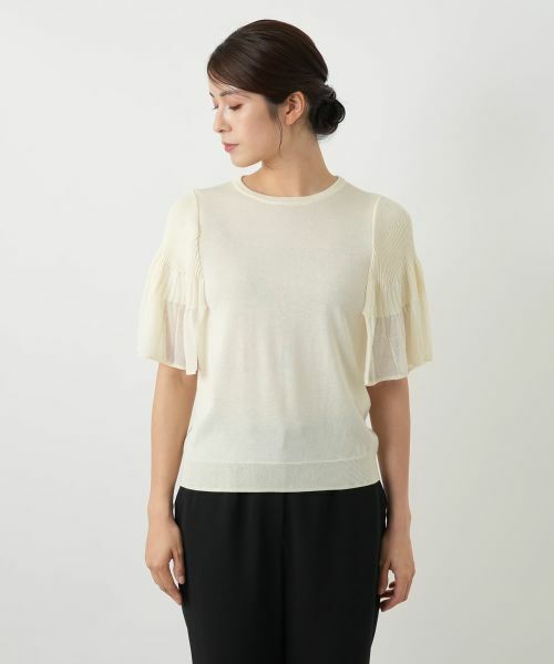 Leilian / レリアン ニット・セーター | プリーツスリーブニット | 詳細10