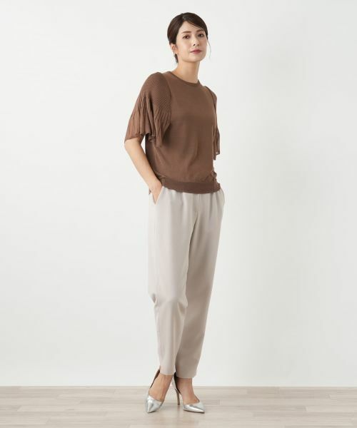 Leilian / レリアン ニット・セーター | プリーツスリーブニット | 詳細4