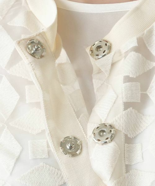 Leilian / レリアン テーラードジャケット | ノーカラージャケット | 詳細13