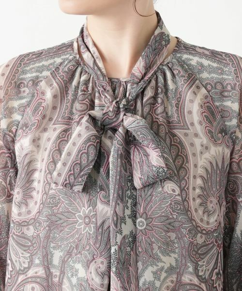 Leilian / レリアン ドレス | ペイズリー柄フレアワンピース | 詳細11