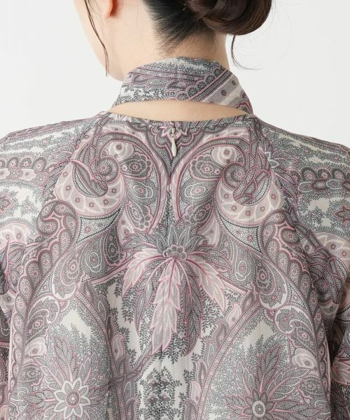 Leilian / レリアン ドレス | ペイズリー柄フレアワンピース | 詳細12