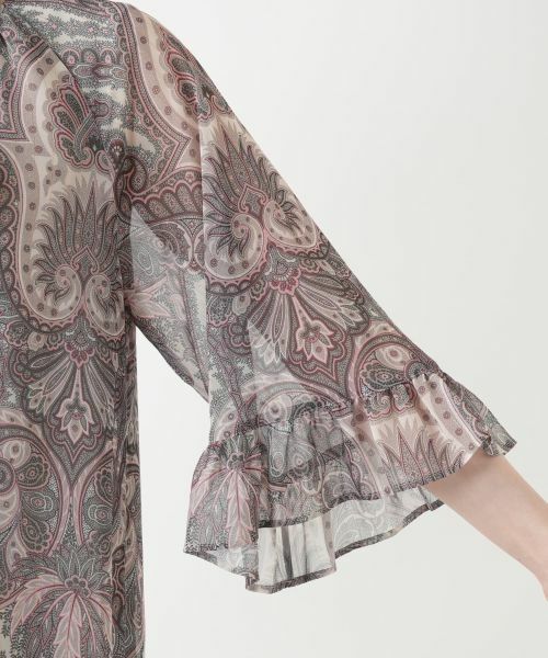 Leilian / レリアン ドレス | ペイズリー柄フレアワンピース | 詳細13