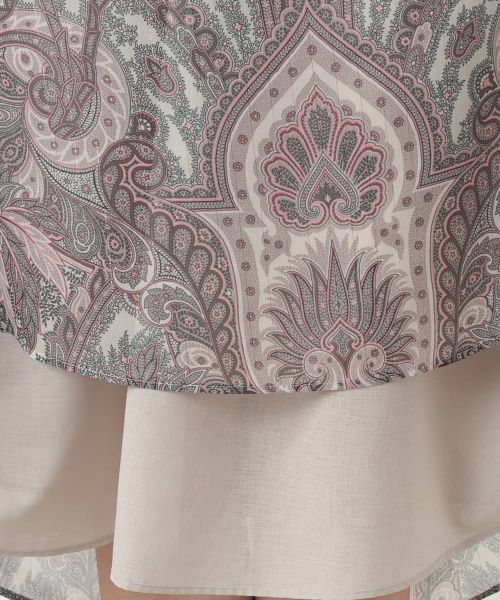 Leilian / レリアン ドレス | ペイズリー柄フレアワンピース | 詳細16
