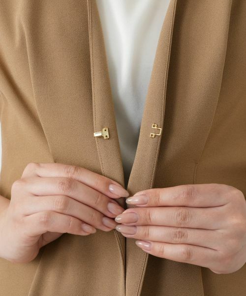 Leilian / レリアン テーラードジャケット | Vネックベスト | 詳細13