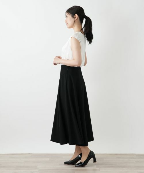 Leilian / レリアン ミニ・ひざ丈スカート | フレアロングスカート | 詳細2