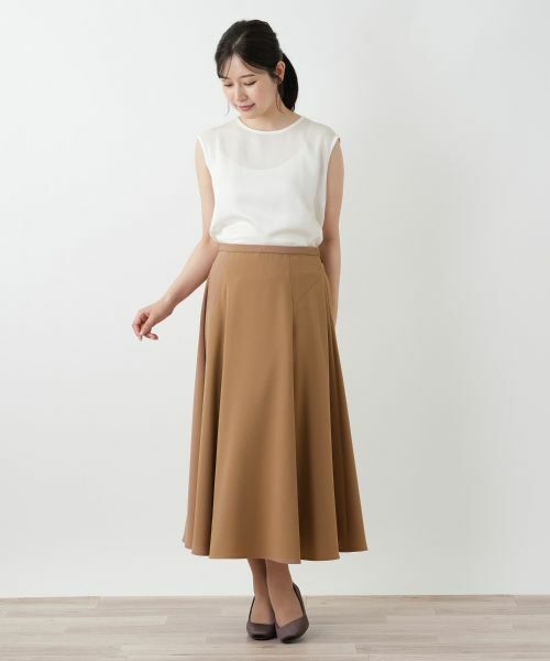 Leilian / レリアン ミニ・ひざ丈スカート | フレアロングスカート | 詳細4