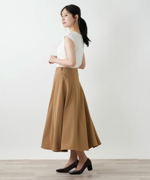 Leilian / レリアン ミニ・ひざ丈スカート | フレアロングスカート | 詳細5