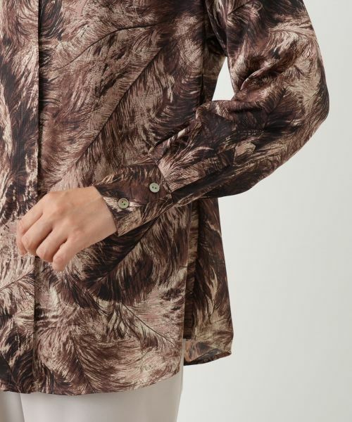 Leilian / レリアン シャツ・ブラウス | プリントシャツブラウス | 詳細13