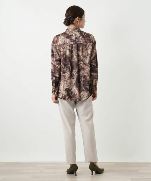 Leilian / レリアン シャツ・ブラウス | プリントシャツブラウス | 詳細6