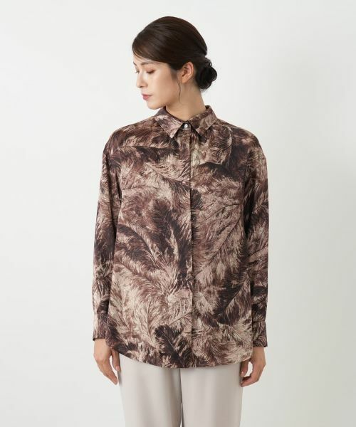 Leilian / レリアン シャツ・ブラウス | プリントシャツブラウス | 詳細7