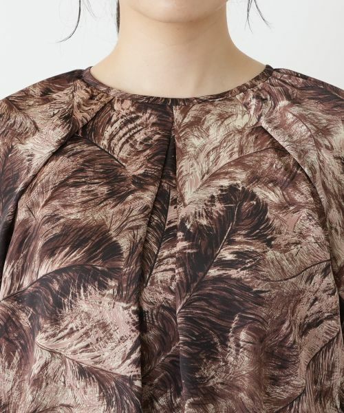 Leilian / レリアン シャツ・ブラウス | プリントブラウス | 詳細10