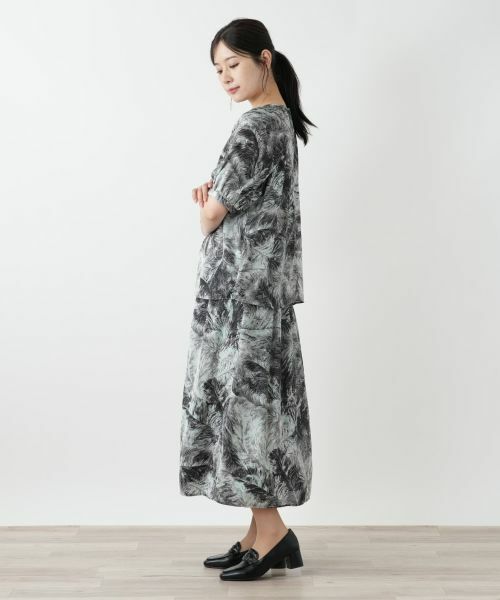 Leilian / レリアン シャツ・ブラウス | プリントブラウス | 詳細2